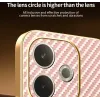 Coque arrière Phonesta Luxury Carbon Fiber avec MagSafe pour Oppo A5 Pro - Rose 4