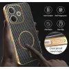 Coque arrière Phonesta Luxury Carbon Fiber avec MagSafe pour Oppo A5 Pro - Noir 6