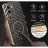 Coque arrière Phonesta Luxury Carbon Fiber avec MagSafe pour Oppo A5/A5m - Noir 7