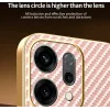 Coque arrière Phonesta Luxury Carbon Fiber avec MagSafe pour Oppo Reno14 - Rose 4