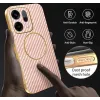 Coque arrière Phonesta Luxury Carbon Fiber avec MagSafe pour Oppo Reno14 - Rose 6