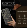 Coque arrière Phonesta Luxury Carbon Fiber avec MagSafe pour Oppo Reno14 - Noir 2