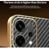 Coque arrière Phonesta Luxury Carbon Fiber avec MagSafe pour Oppo Reno14 - Noir 4