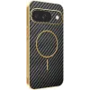 Coque arrière Phonesta Luxury Carbon Fiber avec MagSafe pour Google Pixel 10 - Noir 0