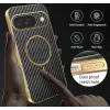 Coque arrière Phonesta Luxury Carbon Fiber avec MagSafe pour Google Pixel 10 - Noir 7