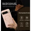 Coque arrière Phonesta Luxury Carbon Fiber avec MagSafe pour Google Pixel 10 Pro - Rose 2