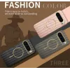 Coque arrière Phonesta Luxury Carbon Fiber avec MagSafe pour Google Pixel 10 Pro - Rose 4