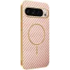 Coque arrière Phonesta Luxury Carbon Fiber avec MagSafe pour Google Pixel 10 Pro XL - Rose 0
