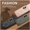 Coque arrière Phonesta Luxury Carbon Fiber avec MagSafe pour HONOR 400 - Rose 8
