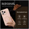 Coque arrière Phonesta Luxury Carbon Fiber avec MagSafe pour HONOR 400 Lite - Rose 2