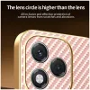 Coque arrière Phonesta Luxury Carbon Fiber avec MagSafe pour HONOR 400 Lite - Rose 7