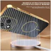 Coque arrière Phonesta Luxury Carbon Fiber avec MagSafe pour HONOR 400 Lite - Noir 4