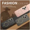 Coque arrière Phonesta Luxury Carbon Fiber avec MagSafe pour HONOR 400 Pro - Marron 8