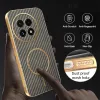 Coque arrière Phonesta Luxury Carbon Fiber avec MagSafe pour OnePlus 13 - Marron 6