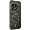 Coque arrière Phonesta Luxury Carbon Fiber avec MagSafe pour OnePlus 13 - Noir 0