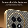 Coque arrière Phonesta Luxury Carbon Fiber avec MagSafe pour OnePlus 13R - Marron 5