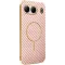 Coque arrière Phonesta Luxury Carbon Fiber avec MagSafe pour OnePlus Nord 4 - Rose