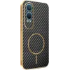 Coque arrière Phonesta Luxury Carbon Fiber avec MagSafe pour OnePlus Nord CE 4 Lite - Noir 0