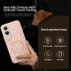 Coque arrière Phonesta Luxury Carbon Fiber avec MagSafe pour OnePlus Nord CE 4 Lite - Rose 3