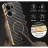 Coque arrière Phonesta Luxury Carbon Fiber avec MagSafe pour Oppo Reno13 - Noir 6