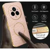 Coque arrière Phonesta Luxury Carbon Fiber avec MagSafe pour Realme 14 Pro - Rose 7