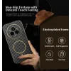Coque arrière Phonesta Luxury Carbon Fiber avec MagSafe pour Realme 14 Pro - Noir 2