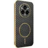 Coque arrière Phonesta Luxury Carbon Fiber avec MagSafe pour Realme 14 Pro Plus - Noir 0