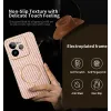 Coque arrière Phonesta Luxury Carbon Fiber avec MagSafe pour Realme GT 7 Pro - Rose 2