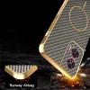 Coque arrière Phonesta Luxury Carbon Fiber avec MagSafe pour Motorola Edge 50 Fusion - Marron 7