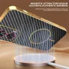 Coque arrière Phonesta Luxury Carbon Fiber avec MagSafe pour Motorola Edge 50 Fusion - Noir 1