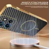 Coque arrière Phonesta Luxury Carbon Fiber avec MagSafe pour Motorola Edge 60 Neo/Edge 50 Neo / ThinkPhone 25 - Noir 2