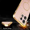 Coque arrière Phonesta Luxury Carbon Fiber avec MagSafe pour Motorola Edge 50 Pro - Rose 7