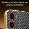 Coque arrière Phonesta Luxury Carbon Fiber avec MagSafe pour Motorola Moto G05 / Moto E15 - Noir 5