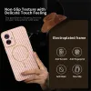 Coque arrière Phonesta Luxury Carbon Fiber avec MagSafe pour Motorola Moto G55 - Rose 3