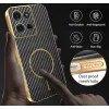 Coque arrière Phonesta Luxury Carbon Fiber avec MagSafe pour Motorola Moto G75 - Noir 6