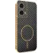 Coque arrière Phonesta Luxury Carbon Fiber avec MagSafe pour Motorola Moto G85 - Noir