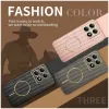 Coque arrière Phonesta Luxury Carbon Fiber avec MagSafe pour Xiaomi 14T - Marron 8