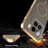 Coque arrière Phonesta Luxury Carbon Fiber avec MagSafe pour Xiaomi 15 - Marron 7