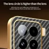 Coque arrière Phonesta Luxury Carbon Fiber avec MagSafe pour Xiaomi 15 - Noir 5