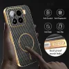 Coque arrière Phonesta Luxury Carbon Fiber avec MagSafe pour Xiaomi 15 - Noir 6