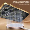 Coque arrière Phonesta Luxury Carbon Fiber avec MagSafe pour Xiaomi Redmi Note 14 Pro 5G / Xiaomi Poco X7 - Noir 1