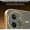 Coque arrière Phonesta Luxury Carbon Fiber avec MagSafe pour Xiaomi Poco F7 Ultra - Marron 5