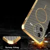 Coque arrière Phonesta Luxury Carbon Fiber avec MagSafe pour Xiaomi Poco F7 Ultra - Marron 8
