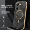 Coque arrière Phonesta Luxury Carbon Fiber avec MagSafe pour Xiaomi Poco X7 Pro - Noir 2
