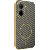 Coque arrière Phonesta Luxury Carbon Fiber avec MagSafe pour Xiaomi Redmi A5 171.7mm - Marron 0