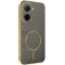 Coque arrière Phonesta Luxury Carbon Fiber avec MagSafe pour Xiaomi Redmi A5 171.7mm - Marron