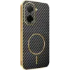 Coque arrière Phonesta Luxury Carbon Fiber avec MagSafe pour Xiaomi Redmi A5 171.7mm - Noir 0