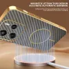 Coque arrière Phonesta Luxury Carbon Fiber avec MagSafe pour Xiaomi Redmi Note 14 4G 164.8mm - Marron 1