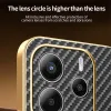 Coque arrière Phonesta Luxury Carbon Fiber avec MagSafe pour Xiaomi Redmi Note 14 4G 164.8mm - Noir 5