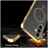 Coque arrière Phonesta Luxury Carbon Fiber avec MagSafe pour Samsung Galaxy A56 - Noir 6